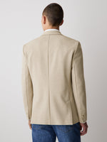 Slim Fit Knit Blazer