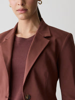 Limitless One-Button Fitted Blazer