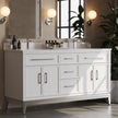 Forestmade Barrington Vanity with Quartz Top in White