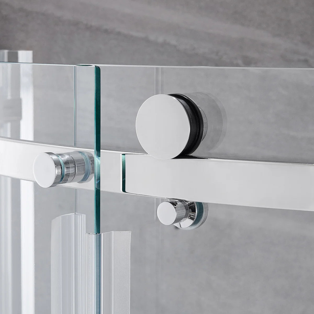 OVE Decors Aria Round Corner Shower Enclosure with Base