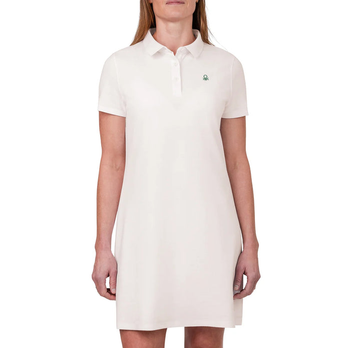 United Colors of Benetton - Women’s Short Sleeve Polo Dress