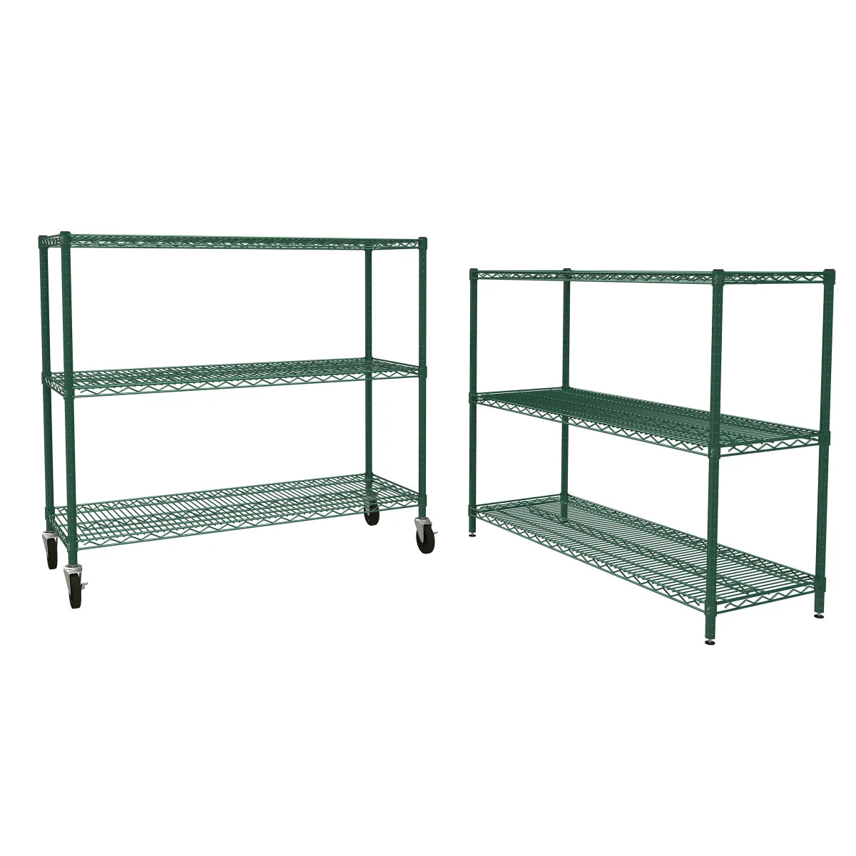 Epoxy Zinc Wire Rack 6 Shelves, 76