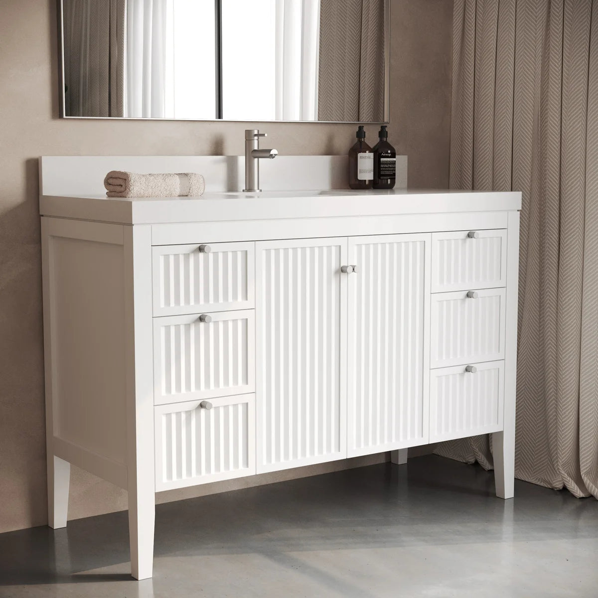 Forestmade Davos Bathroom Vanity in White