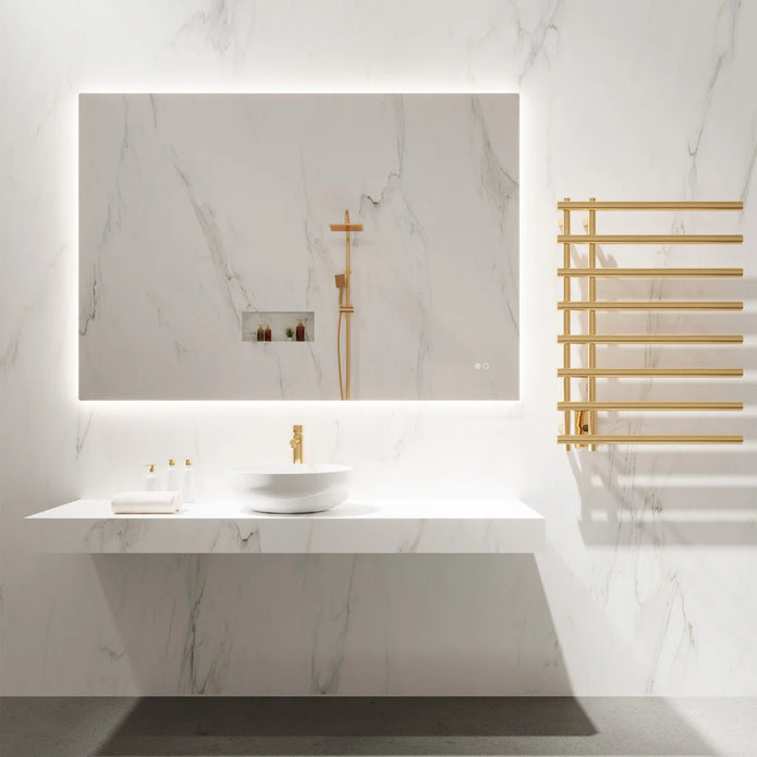 Paris Mirror Kuoni Backlit LED Lighted Mirror