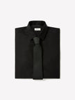 Slim-Fit Solid Supima (R) Cotton Twill Dress Shirt
