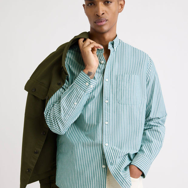 Striped Long-Sleeve Shirt