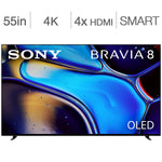 Sony 55" Class - BRAVIA 8 Series - 4K UHD OLED TV
