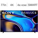 Sony 77" Class - BRAVIA 8 Series - 4K UHD OLED TV