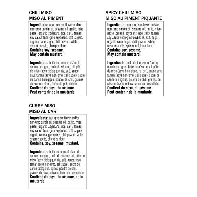 Abokichi Okazu Miso Variety Pack, 4 × 230 mL