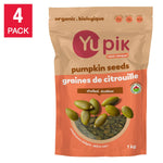 Yupik Organic Pumpkin Seeds, 4 × 1 kg
