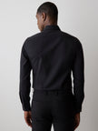 Slim-Fit Solid Supima (R) Cotton Twill Dress Shirt