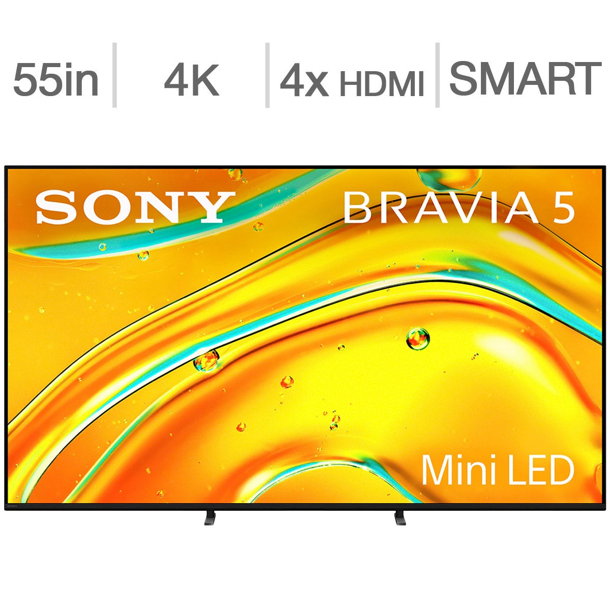 Sony 55" Class - BRAVIA 5 Series - 4K HDR Mini LED TV
