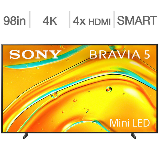 Sony 98" Class - BRAVIA 5 Series - 4K HDR Mini LED TV