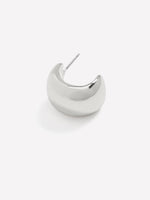 Dome Hoop Earrings