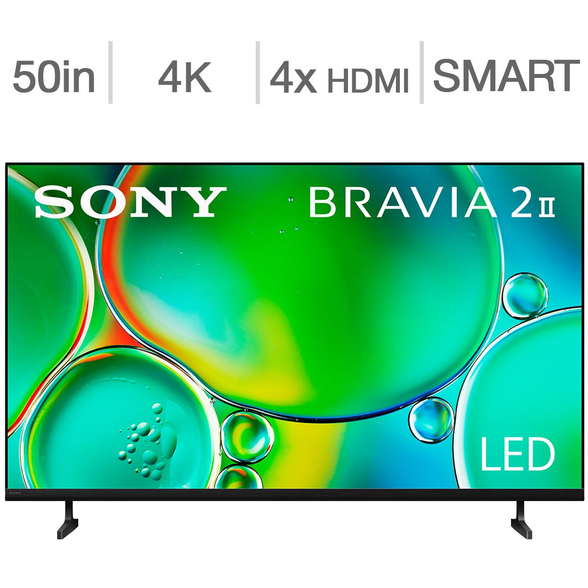 Sony 50" Class - BRAVIA 2 II Series - 4K HDR LED TV