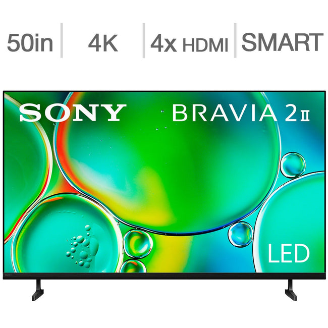Sony 50" Class - BRAVIA 2 II Series - 4K HDR LED TV