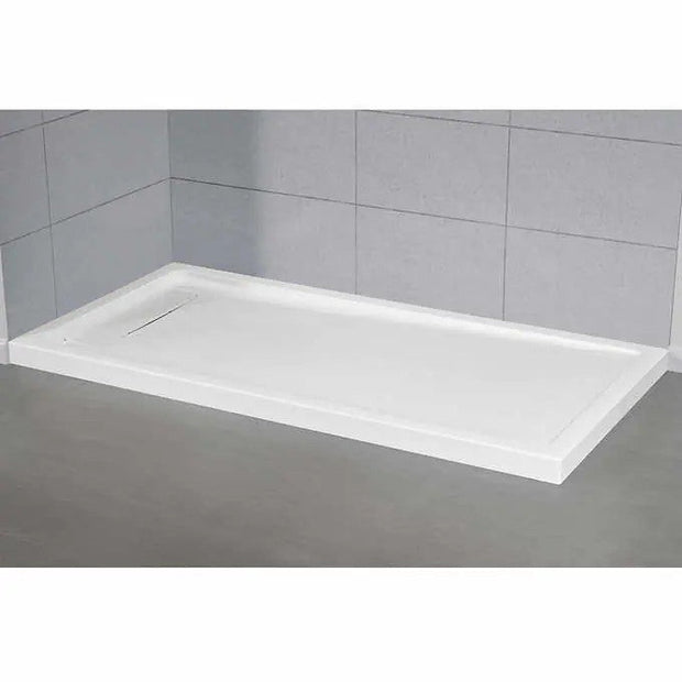 OVE White Acrylic Shower Base