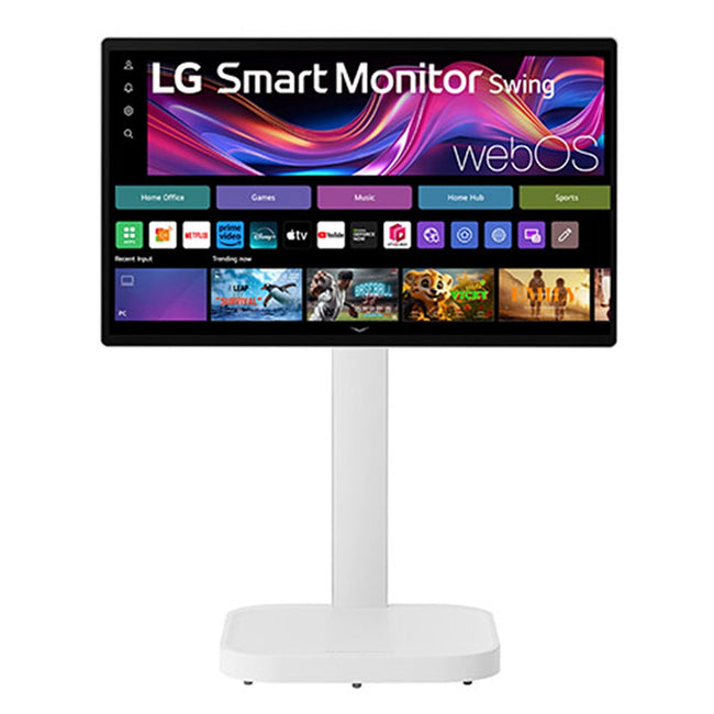 LG 31.5 in. UHD Touchscreen Smart Monitor Swing with Rolling Stand (3840 x 2160)