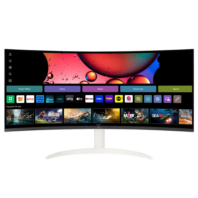 LG Smart 34.0 in WQHD Curved Monitor (3440 x 1440)
