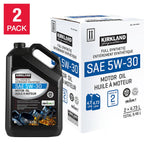 Kirkland Signature 5W30 Full Synthetic Motor Oil, 2-pack
