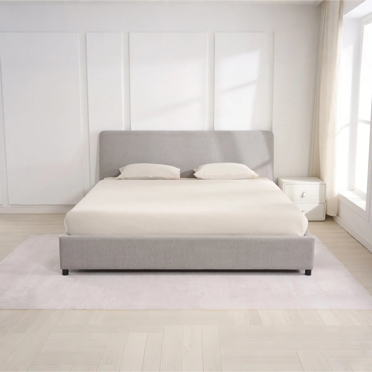 Cannes Upholstered Platform Bed