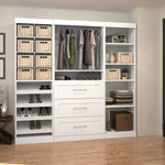 Bestar Boutique Classic Closet