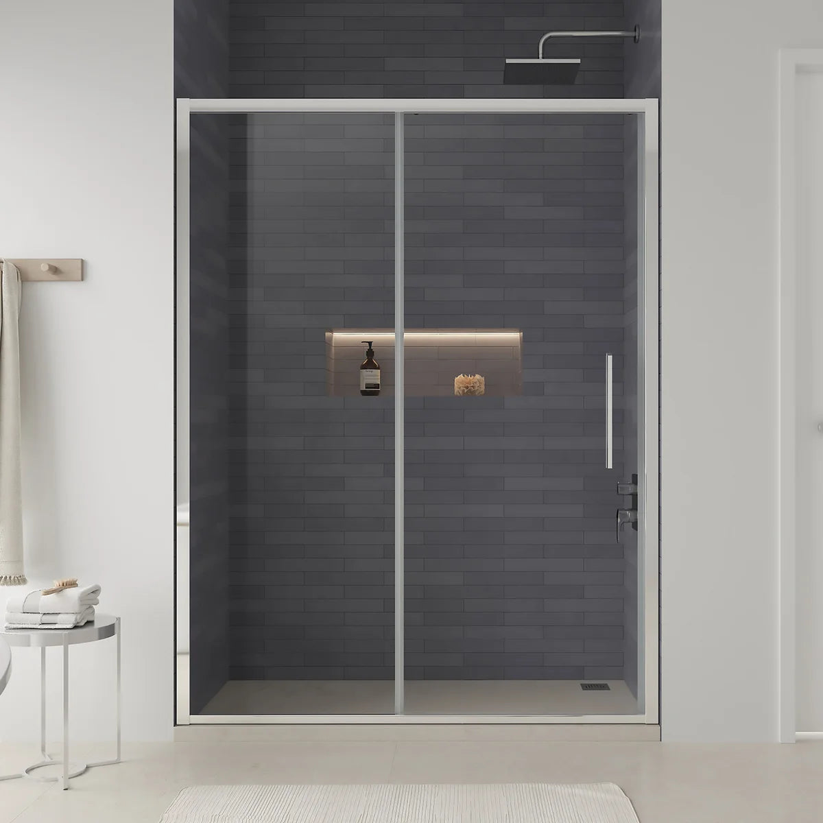 OVE Decors Dina Sliding Alcove Shower Door