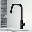 VIGO Hart Angular Single-Handle Kitchen Faucet