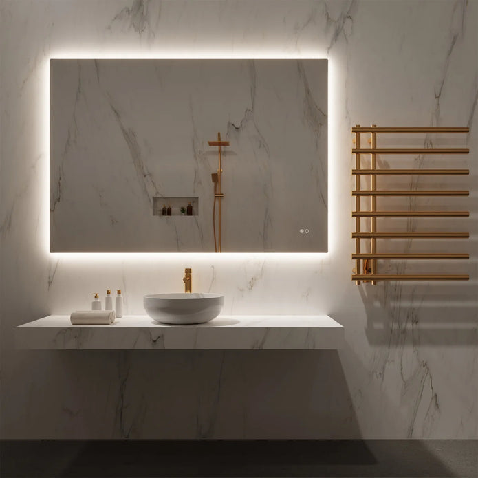 Paris Mirror Kuoni Backlit LED Lighted Mirror