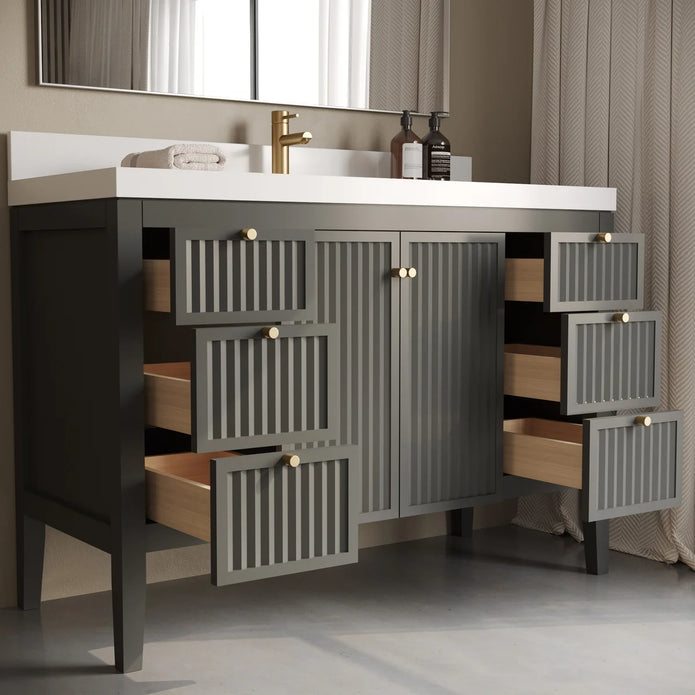 Forestmade Davos Bathroom Vanity in Grey