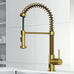 VIGO Edison Pull-down Spray Kitchen Faucet with Touchless Sensor