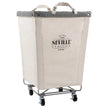 Seville Classics Heavy-Duty Rolling Laundry Hamper
