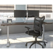 Bestar Upstand 76.2 cm × 182.9 cm (30 in. × 72 in.) Height-adjustable Desk with Dual Monitor Arm