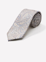 Regular Tie with Paisley Pattern