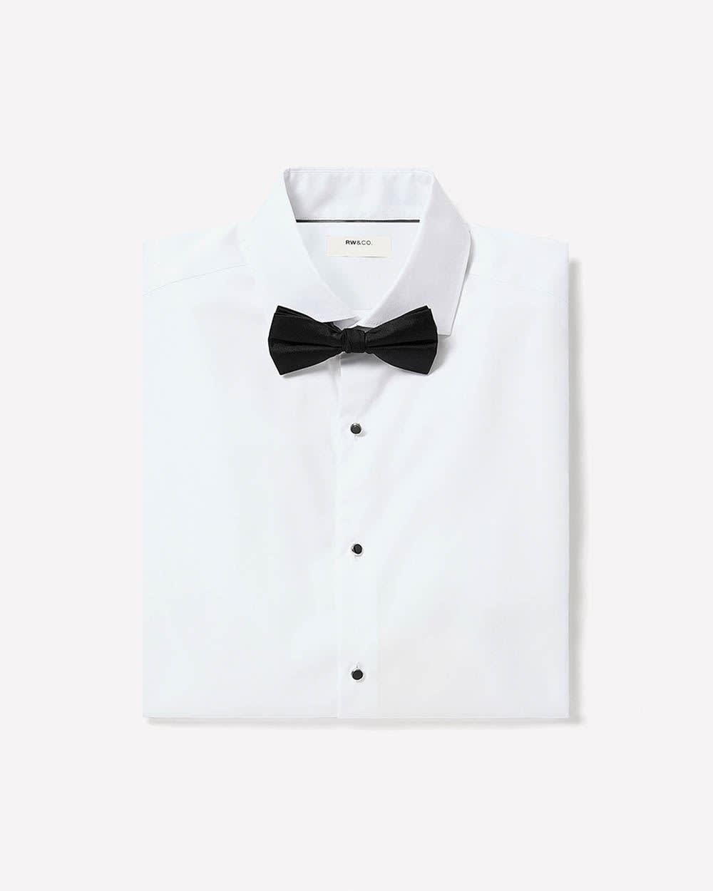 Supima Cotton Slim Fit Tuxedo Shirt with French Cuffs