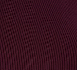 Pearly Collar Tank Sweater In Plum
