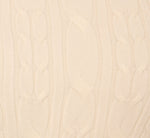 Short Sleeve Pearly Collar Sweater In Sugar Cream