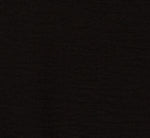 Three Quarter Sleeve Drop Shoulder Tie Waist Top In Black Ivory