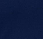 Plus Size Crepe Midi Length Sheath Dress With Pearl Trimmed Sleeves In Navy Sateen