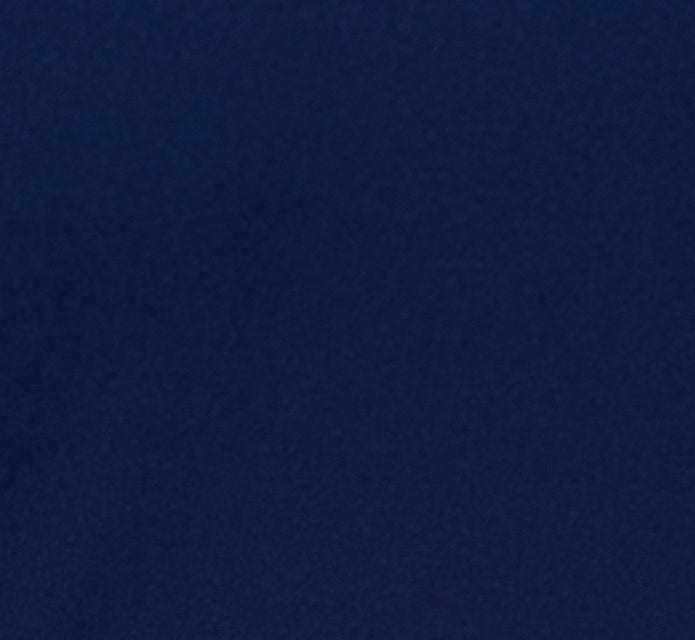 Plus Size Crepe Midi Length Sheath Dress With Pearl Trimmed Sleeves In Navy Sateen