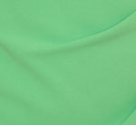Short Sleeve Bow Shoulder Sheath Dress In Wild Apple