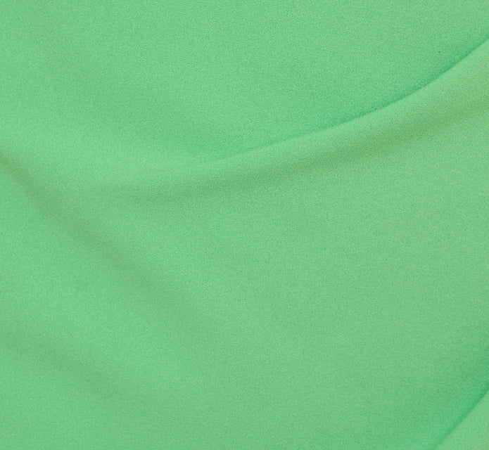 Short Sleeve Bow Shoulder Sheath Dress In Wild Apple