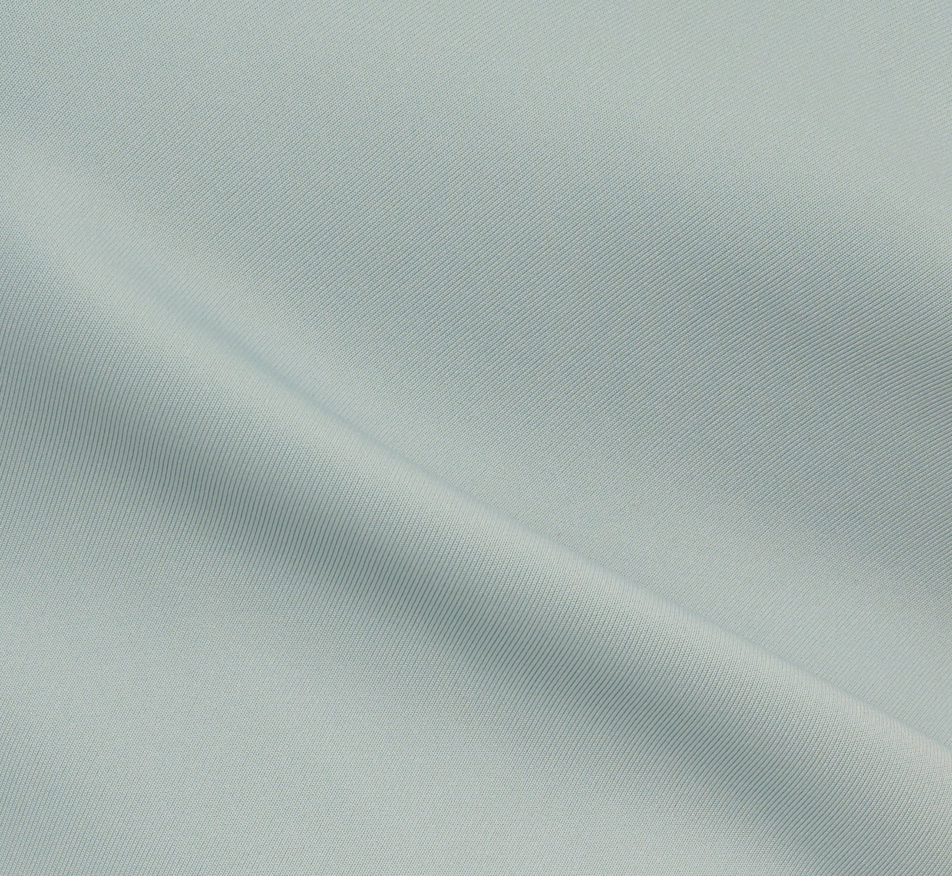 Three Quarter Sleeve Faux Wrap Midi Dress In Aqua Dust