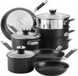 Anolon - 10 PC Smart Stack Hard Anodized Nesting Cookware Set - 87537