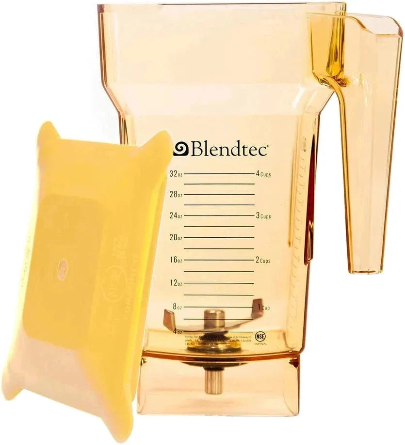 BlendTec - FourSide Jar with Hard Lid Yellow - 40-618-62