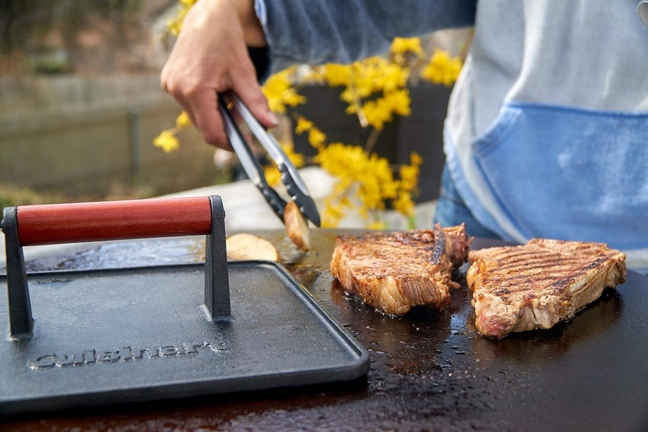 Cuisinart - 10" X 10" Xl Cast Iron Griddle - CGPR-223-C