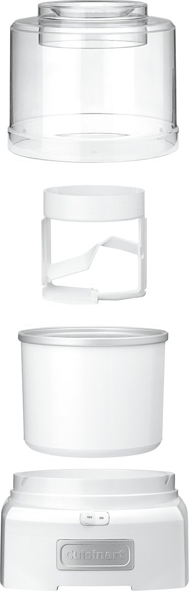 Cuisinart - Automatic Frozen Yogurt-Ice Cream & Sorbet Maker - ICE-21C