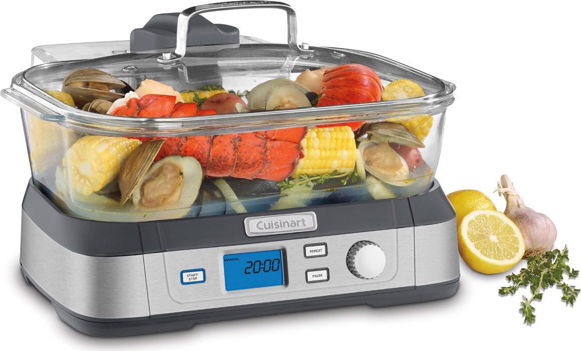 Cuisinart - CookFresh Digital Glass Steamer - STM-1000C