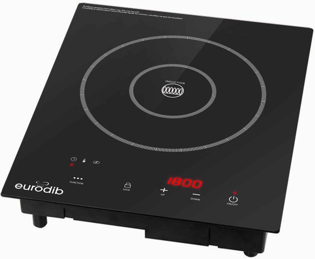 Eurodib - 1800 W Single Drop-in Induction Cooker - SDI1800