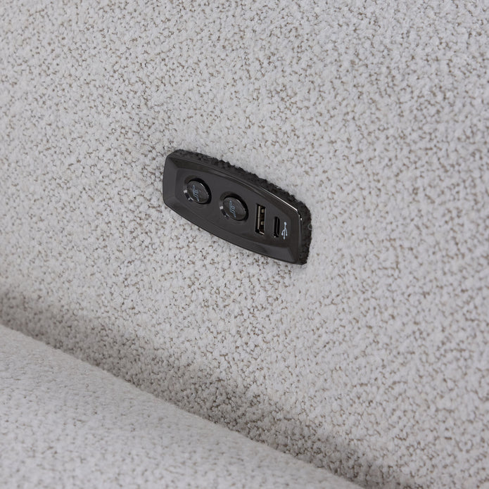 Zoey Power Reclining Loveseat - Natural